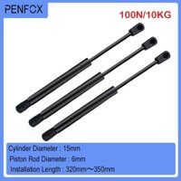 1 Máy Tính 330mm-350mm 10kg / 100N Lò Xo Khí Giảm Chấn Nâng Thủy Lực Hỗ Trợ Thanh Chống Thanh Đa Năng Thanh Chống Giường Ô Tô Máy Nội Thất