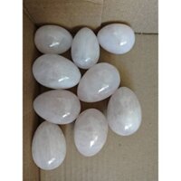1 Máy Tính 50 * 30 Mm Hồng Tự Nhiên Thạch Anh Hồng Pha Lê Trứng Bóng Ma Thuật Quả Cầu Chữa Bệnh Kegel Exercis Đá