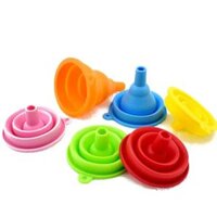 1 Máy Tính Đa Năng Silicon Gấp Phễu Nhà Bếp Di Động Phụ Kiện Cho Bộ Đo Chuyển Đổi