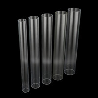1 Máy Tính OD 50 / 60 / 70 / 75 / 90 Mm Ống Acrylic Trong Suốt Ống Nước Làm Vườn Phụ Kiện Cấp Nước 48 ~ 50cm