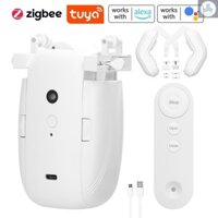 1 Máy Tính Tuya ZigBee 3 Trong 1 Động Cơ Rèm Điện Robot Dụng Cụ Mở Tự Động Không Dây Hỗ Trợ Ứng Dụng Điều Khiển Từ Xa Hẹn Giờ Thiết Lập Nhiệt Độ & Ánh Sáng Se ANEW-4.1
