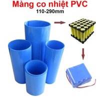 (1 mét) màng co nhiệt PVC bọc pin từ 110-290mm
