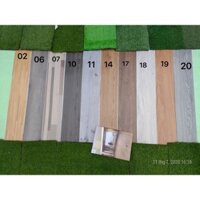 1 mét vuông Sàn nhựa giả vân gỗ có sẵn keo dán Vân sần, độ dày đủ 2mm
