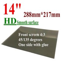 1 miếng dán phân cực màn hình LCD 14 inch 288 * 217mm 0 45 90 135 độ 14'' 1 miếng