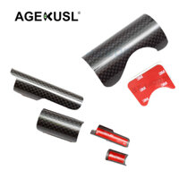 1 Miếng Dán Sợi Carbon Bảo Vệ Khung Dưới Xe Đạp Brompton