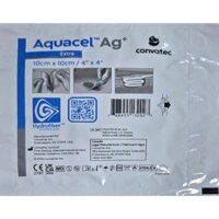 1 miếng GẠC vết thương Aquacel Ag Extra (10 x 10 cm) - ConvaTec, Mỹ date 2026