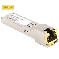 1 Mô Đun SFP RJ45 Gbic 10 / 100 / 1000 Bằng Đồng Cổng SFP RJ45 SFP