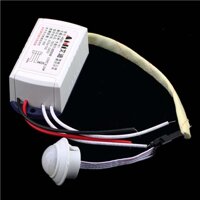 1 * Mới Thời Trang Tiện Lợi Ốp Trần Cảm Biến Module Đèn 200W 220V IR Đèn Hồng Ngoại Cơ Thể Con Người Cảm Biến công Tắc Cảm Ứng Chuyển Động Cảm Biến Thông Minh LED Cảm Biến