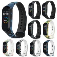 1* New Colorful Camouflage Sports Watch Band For Xiaomi Mi Band 4 3 Silicone Bracelet Strap