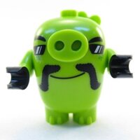 [1 Nhân Vật] LEGO Minifigures Chú Lợn Xanh Biker Pig Trong Phim The Angry Birds Movie