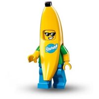 1 Nhân Vật LEGO Minifigures Anh Chàng Chuối (Banana Guy Suit 71013)