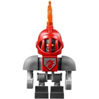 [1 Nhân Vật] LEGO Nexo Knights Minifigures Macy Bot Vai Xám Mũ Đỏ Đan Mạch