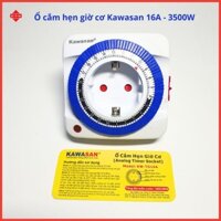 1  Ổ Cắm Hẹn Giờ Cơ Kawasan TG16A - Ổ Cắm Điện Timer 24H Bật Tắt Tự Động Chất Lượng Cao - Bảo Hành 1 Năm