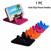 1 * Ốp Nội Thất Silicone Đứng Chân Đế Chống Trơn Trượt Giá Đỡ Điện Thoại Chống Trơn Trượt Thảm Táp Lô Xe Ô Tô Miếng Lót