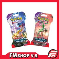 1 PACK TCG POKEMON S&V TEMPORAL FORCES SLEEVED BOOSTER