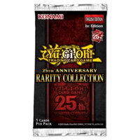 [1 Pack] YuGiOh 25th Anniversary Rarity Collection Booster Box RA01 Sealed 1st Edition