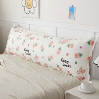1 PC 100% Cotton Bolster Cover Tulip Rabbit In Đôi Gối Dài Đơn Nữ Hoàng King Size