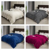 1 PC Bắc Âu Phong Cách Đơn Giản Nhung Sữa Chăn Đa Năng / Sofa Duvet / Drap giường / Khăn choàng Đơn Đôi Queen Size