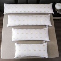 1 PC Thân Thiện Với Làn Da Thoáng Khí Lõi Thêu Tinh Tế Lông Tơ Đôi Gối Dài 48 * 150cm