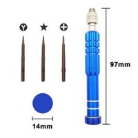 1 Piece 3 in 1Phone Screwdriver Set Phone Screen Repair Kit for Cell Phones