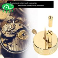 1 piece watch movement balance wheel hỗ trợ đồng thau giá đỡ cân bằng loại bỏ thời gian vòng đệm công cụ sửa chữa đồng hồ