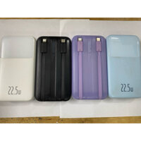 1 Pin sạc dự phòng Polymer 10000mAh Type C PD 22.5W Baseus Comet PPMD10 kèm cáp L và Type C ( Like New )