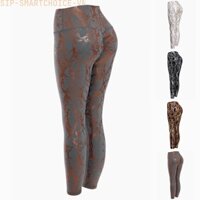 1 Quần Legging Thể Thao Nữ Màu Trắng / Xám / Đen / Đỏ Rượu Vang Lưng Cao