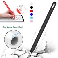 1* Shockproof Dust Proof Candy Color Full Protection iPad Stylus Nib Cover Tip Holder Protective Sleeve Wrap Touch Pen Silicone Case