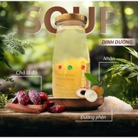 [1 ] Soup dinh dưỡng thay thế bữa ăn Tremella tươi hầm táo đỏ kỷ tử mộc nhĩ trắng 200g