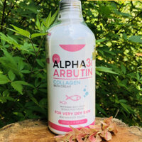 1 Sữa tắm dưỡng trắng da Alpha Arbutin + Collagen Thái Lan 350ml - (hàng nội địa Thái)