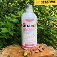 1 Sữa tắm dưỡng trắng da Alpha Arbutin + Collagen Thái Lan 350ml chính hãng