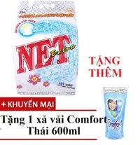 [1 TẶNG 1] Bột giặt Net Extra siêu sạch 6kg TẶNG Comfort 580ml