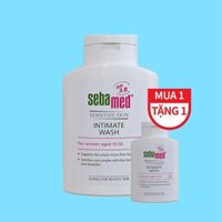 (1 tặng 1) Dung dịch vệ sinh phụ nữ Sebamed pH3.8 Feminine Intimate Wash 200ml