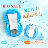 (1 Tặng 1) Kem chống nắng LUVIS hắc mai biển SPF50+ 50ml