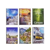 1 Tập Vở Kẻ Ngang Campus Adventure, Bìa Vở In Hình Danh Lam Thắng Cảnh Đẹp NB-BAVT 80/120/200 Trang