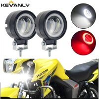 1 Thanh Đèn Pha LED 40W Hình Đôi Mắt Thiên Thần Cho Xe Máy / Xe Đạp