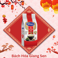 1 Thùng 10 túi 1Kg Gạo Lứt Thơm ST25 Simply Cao Cấp - Giảm Cân Tốt Cho Tim Mạch và Tiểu Đường