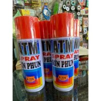 1 THÙNG =12 CHAI (Chính Hãng) Sơn Xịt Màu Cam ATM A226