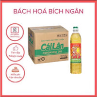 1 thùng 12 chai dầu ăn thực vật tinh luyện 1 lít