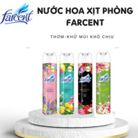 1 Thùng (12 Chai) Nước Hoa Xịt Phòng Thơm Lâu Farcent- 320ml/chai