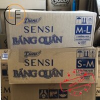 [1 Thùng 16 Gói] Băng Vệ Sinh Ban Đêm Diana Dạng Quần size SM-ML-XL