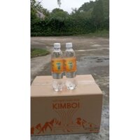 1 thùng 24 chai 500ml nước khoáng có ga Mặn thiên nhiên Kim bôi