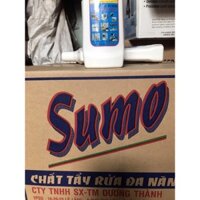 1 thùng 24 chai chất tẩy rửa đa năng sumo chai 700g, 350g tẩy rửa dầu mỡ , làm sạch bề mặt sáng bóng chính hãng