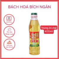 1 thùng 24 chai dầu ăn cao cấp cái lân 400ml