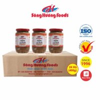 1 Thùng 24 Hũ Mắm Cá Linh Sông Hương Foods Hũ 400g - Nấu lẩu mắm , Chưng trứng , mắm chưng