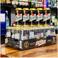 1 thùng 24 lon x 500 ml  Bia Steiger Đen - xuất xứ Tiệp