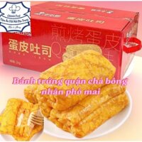 1 thùng (2KG) Bánh Da Trứng Cuộn Kem Tươi Chà Bông