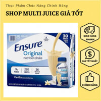 1 Thùng 30 Chai - Sữa Ensure Mỹ hương Vanilla Bổ Sung Vitamin và Khoáng Chất