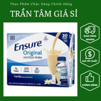 1 Thùng 30 Chai - Sữa Ensure Mỹ hương Vanilla Bổ Sung Vitamin và Khoáng Chất