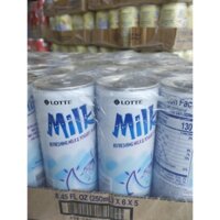 1 thùng 30 lon Nước SODA MILKIS LOTTE HÀN QUỐC lon 250ml/lon